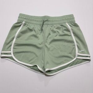 Reebok Speedwick Shorts Women’s Medium Green Athletic Drawstring Elastic Waist